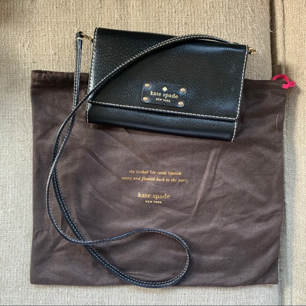 ♠️ Kate Spade ♠️  clutch with shoulder strap